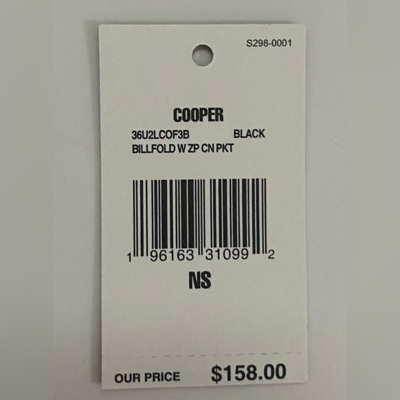 36U2LCOF3B - MICHAEL KORS BLACK - BILLFOLD W ZP CN PKT - Picture 8 of 8